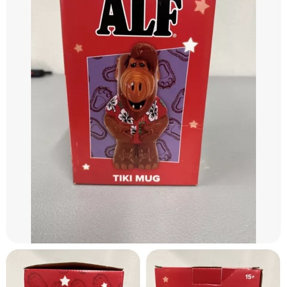 🍹🗿 ALF 1980’s Ceramic Tiki Mug from 2023 🌋🧊 - Picture 2 of 5